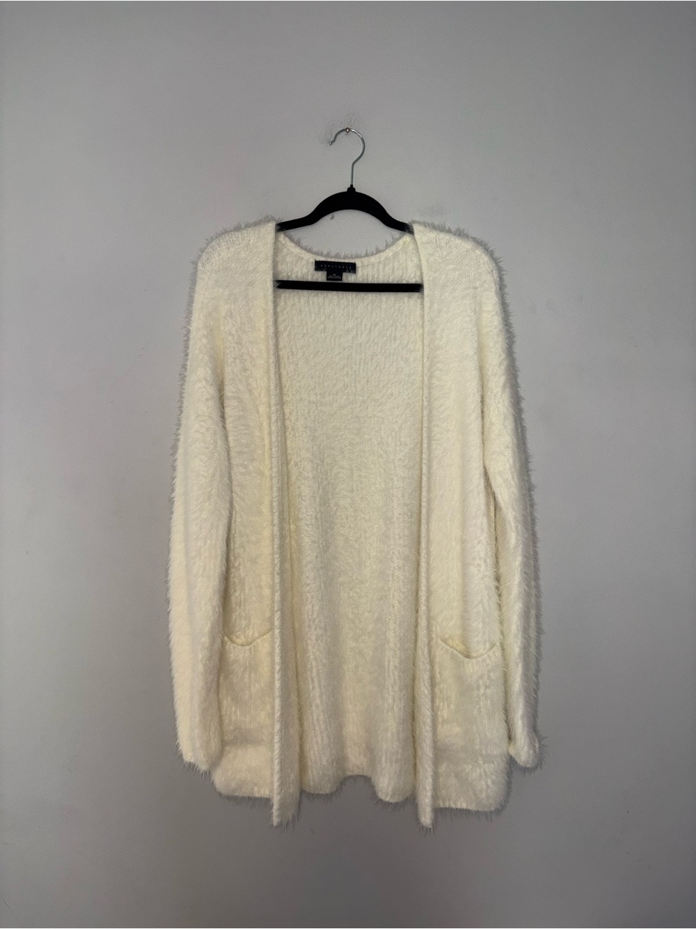 Sanctuary | Cream Fleece Cardigan